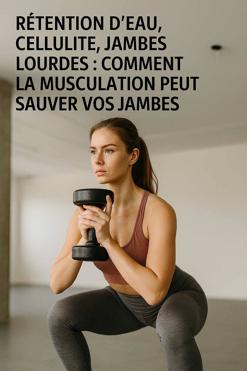Rétention d'eau, cellulite, jambes lourdes : comment la musculation peut sauver vos jambes  Vous avez les jambes gonflées en fin de journée ? Une sensation de lourdeur permanente ? De la cellulite qui résiste malgré tout ?