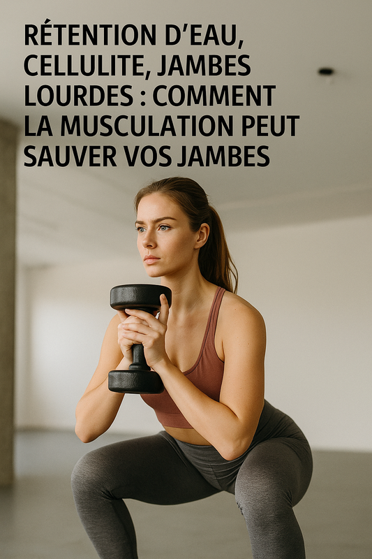 Rétention d'eau, cellulite, jambes lourdes : comment la musculation peut sauver vos jambes  Vous avez les jambes gonflées en fin de journée ? Une sensation de lourdeur permanente ? De la cellulite qui résiste malgré tout ?