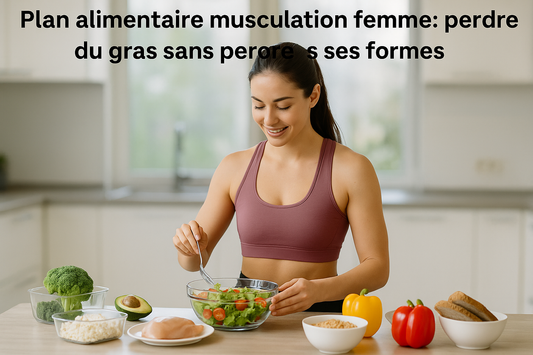 Plan alimentaire musculation femme : perdre du gras sans perdre ses formes  Perdre du gras tout en gardant ses courbes, c’est possible.