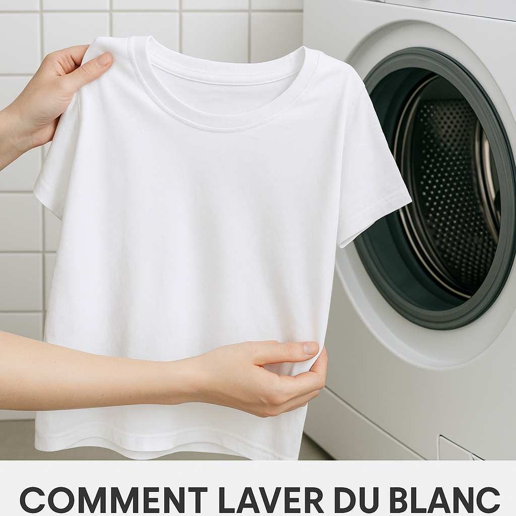 Comment laver du blanc sans qu'il jaunisse ou grisonne  Tes vêtements blancs perdent leur éclat lavage après lavage ?