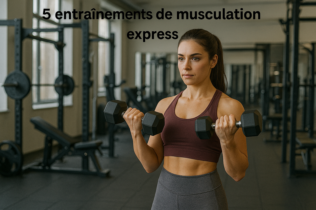 5 entraînements de musculation express  Vous courez entre le boulot, la maison, les enfants, et les obligations sociales ?  premièrement,  Vous n’êtes pas seule. Pourtant, même avec un emploi du temps chargé
