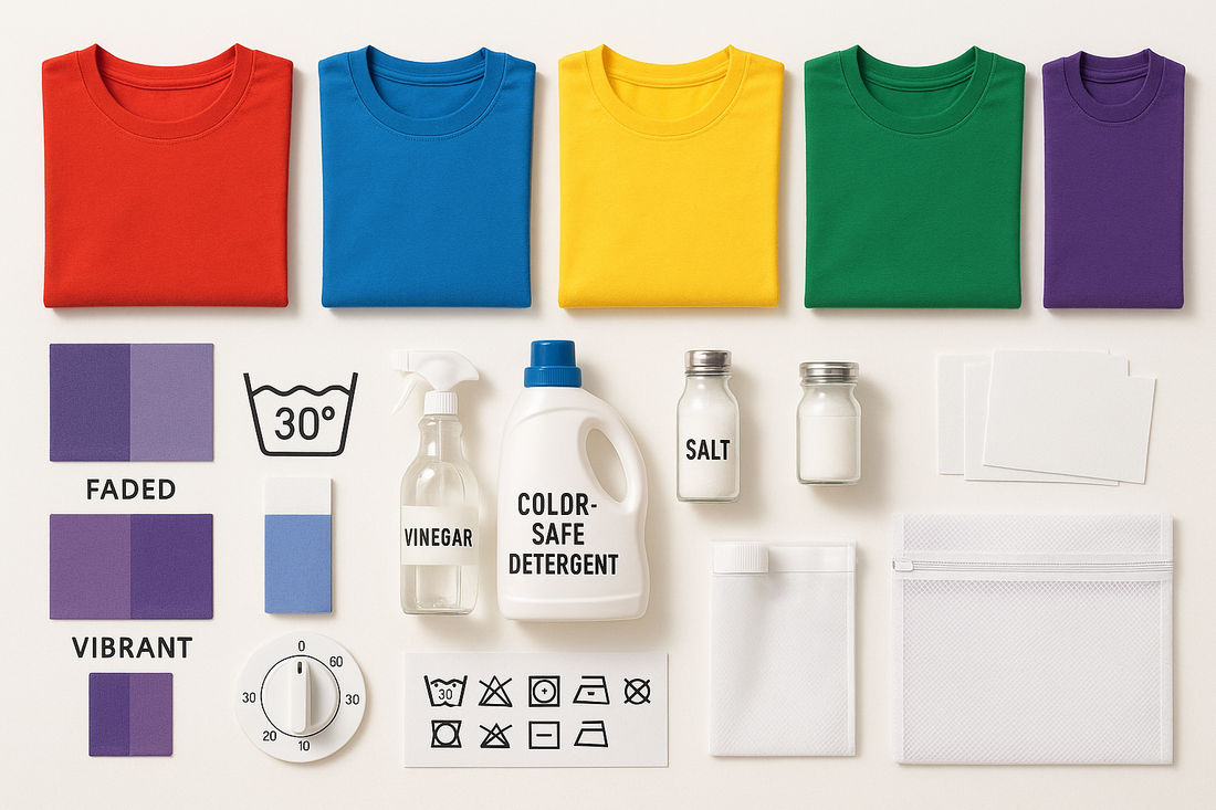 comment garder ses couleur vives plus longtemps  Tu viens de craquer pour ce magnifique t-shirt rouge ou cette robe à motifs colorés