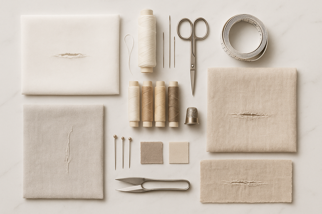 comment réparer un accroc   Tu viens d’enfiler ton haut préféré et… catastrophe ! Un accroc