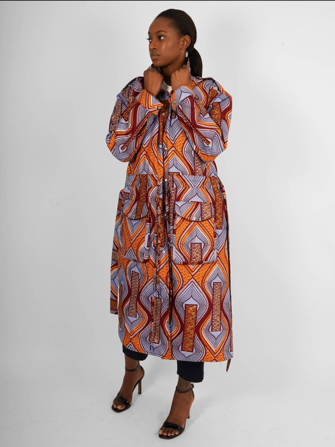 9.1) Style Africain Wax Addis-Abeba Bandama Femme