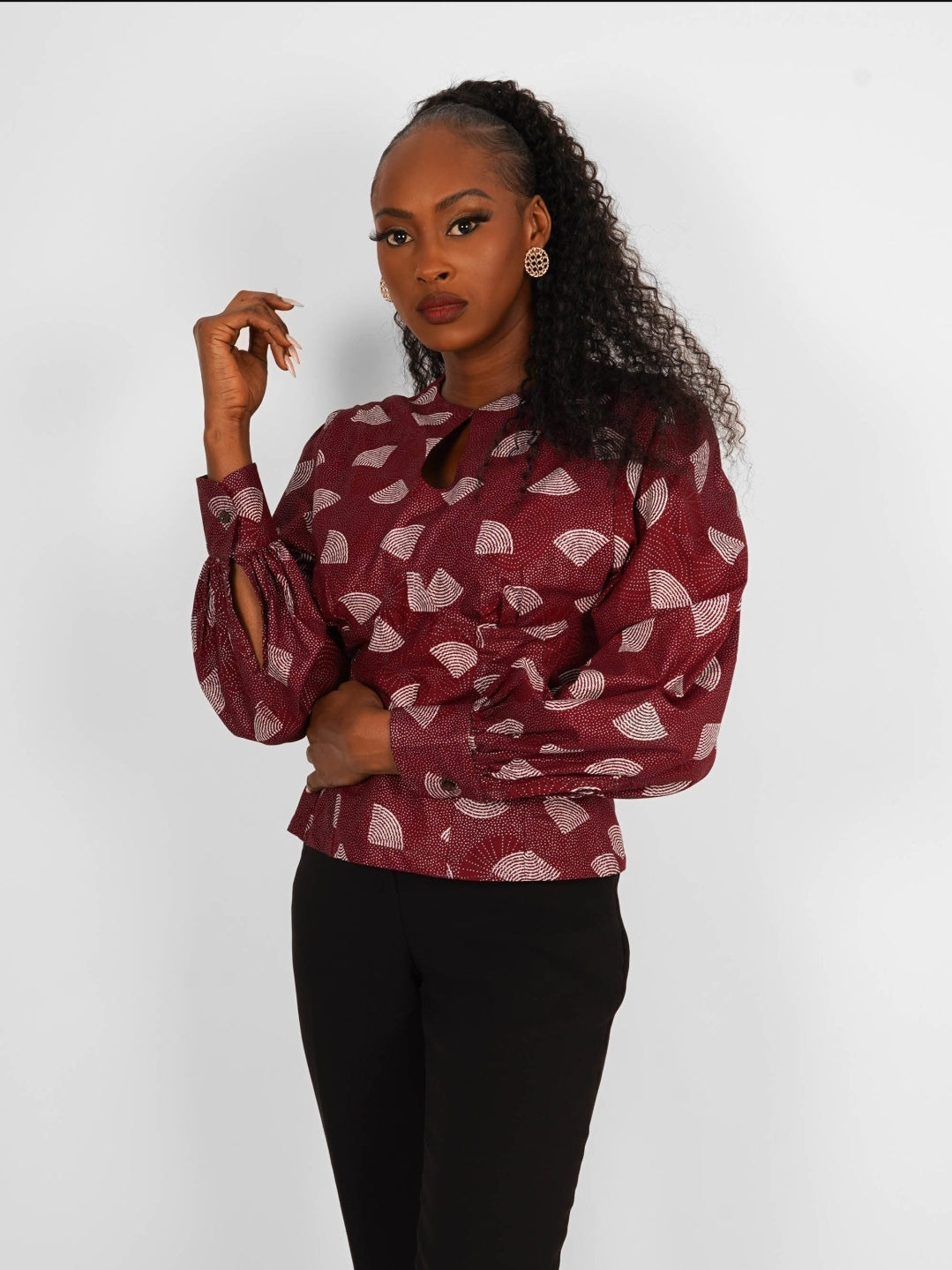 9.1) Style Africain Wax Djibouti Bandama   Femme