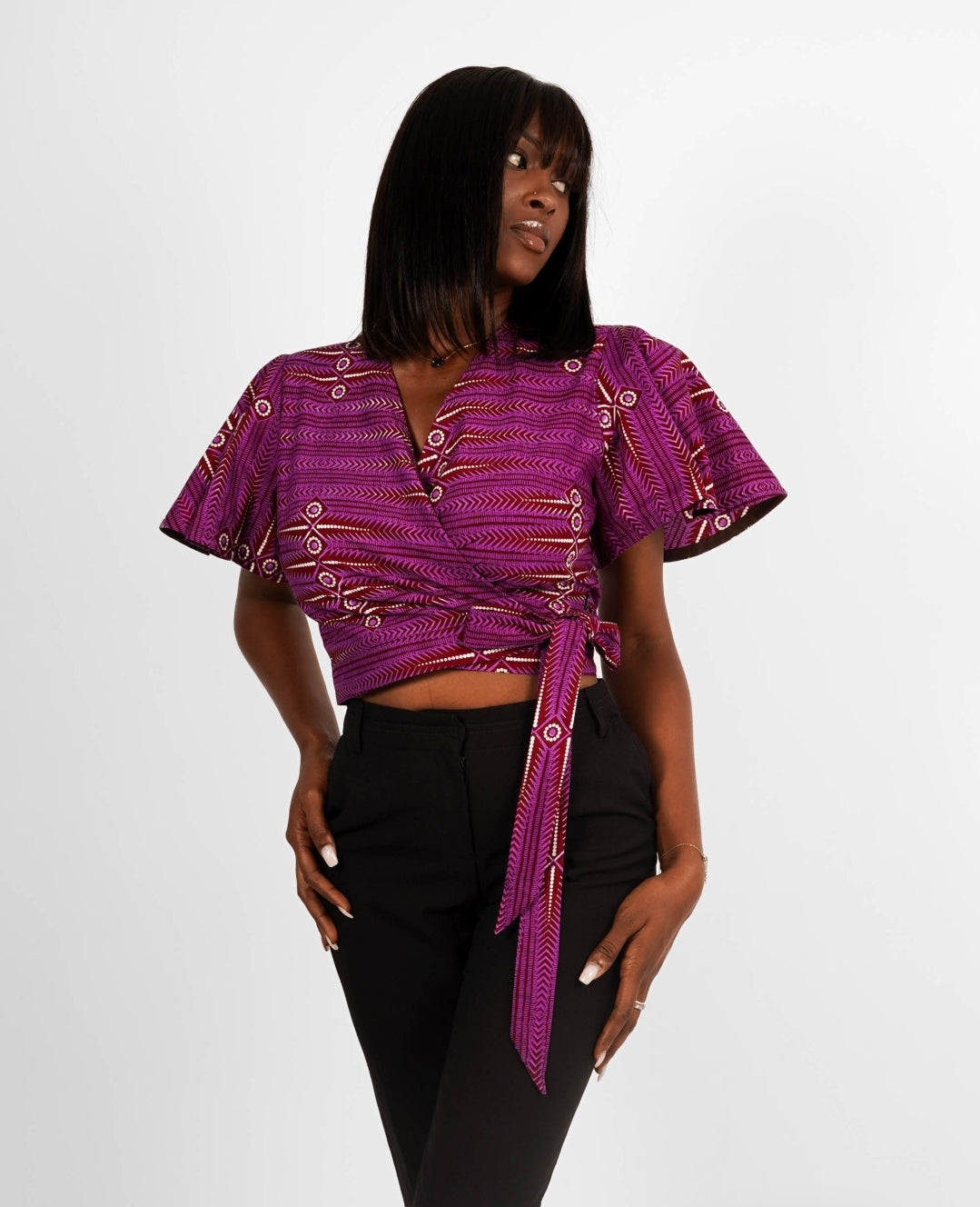 9.1) Style Africain Wax Harare Bandama Femme
