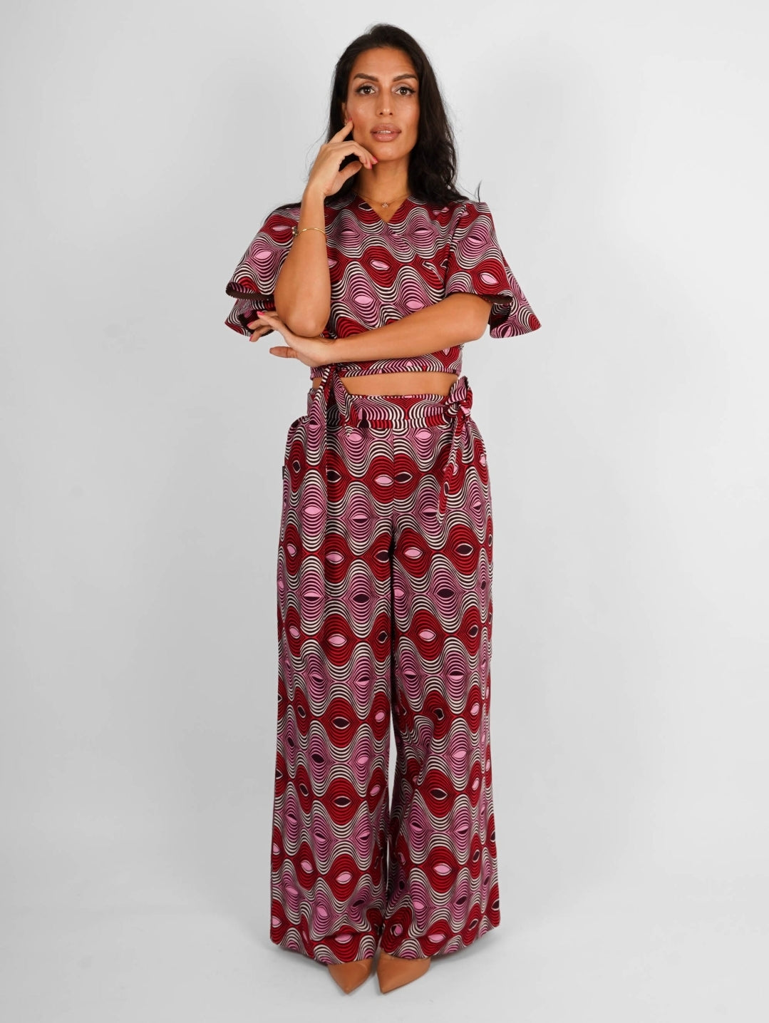 9.1) Style Africain Wax Lilongwe Bandama Femme