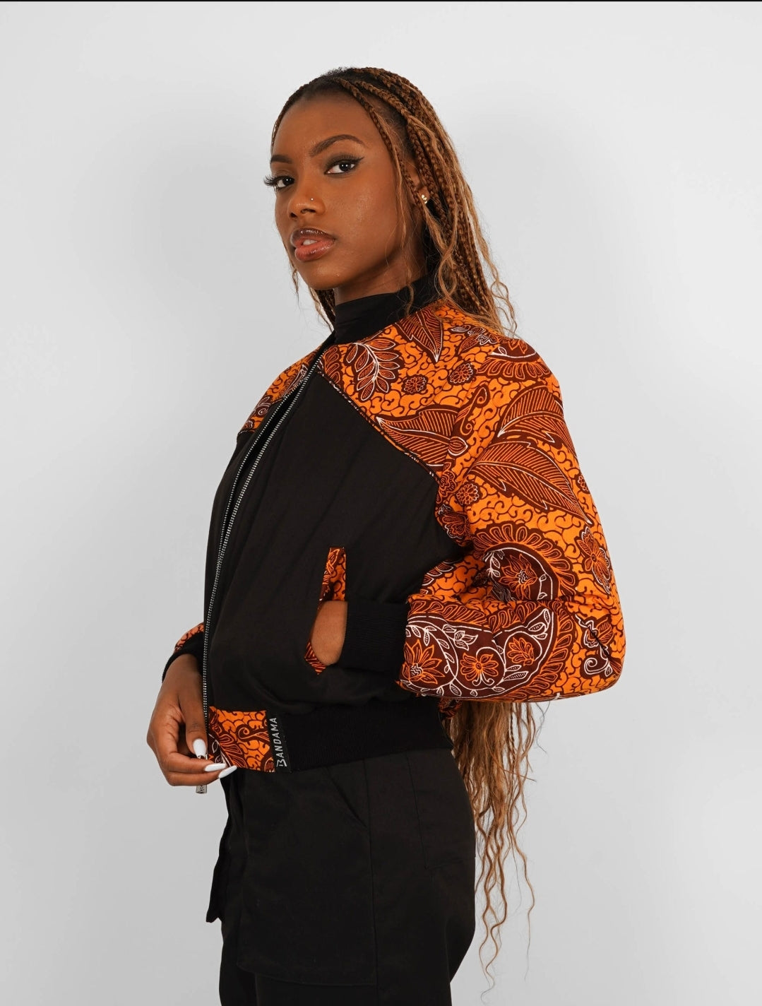 9.1) Style Africain Wax Maputo  Bandama Femme