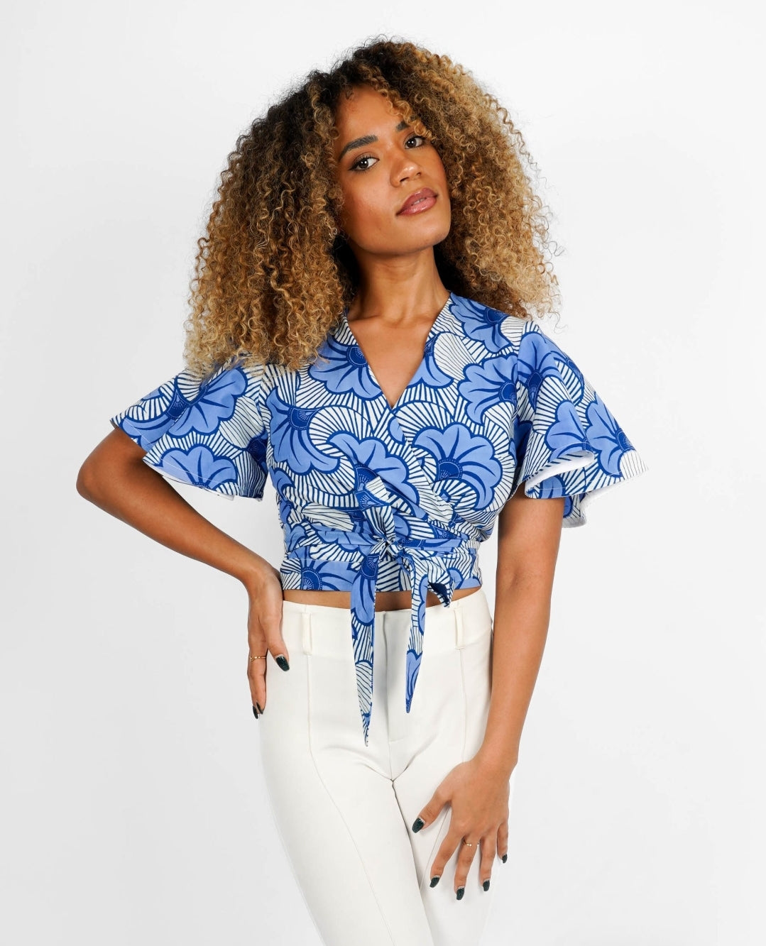 9.1) Style Africain Wax Victoria Bandama Femme