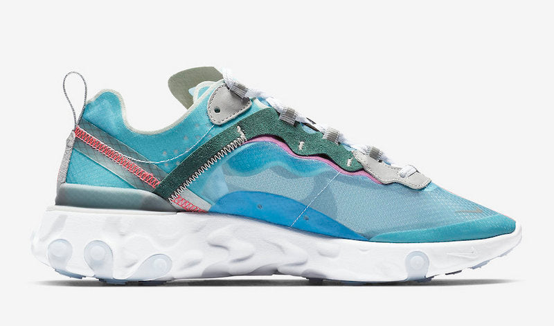 les baskets Nike Upcoming React Element 87 Femme sont un témoignage de l'engagement de Nike à combiner style et innovation.