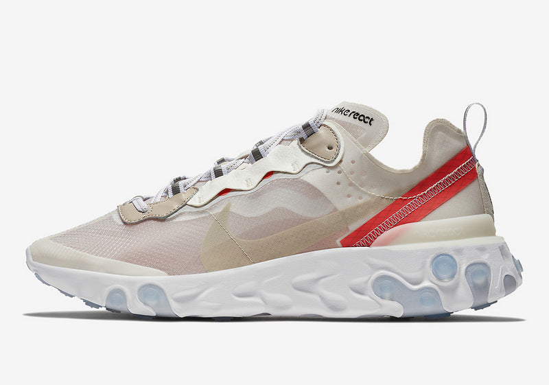 les baskets Nike Upcoming React Element 87 Femme sont un témoignage de l'engagement de Nike à combiner style et innovation.