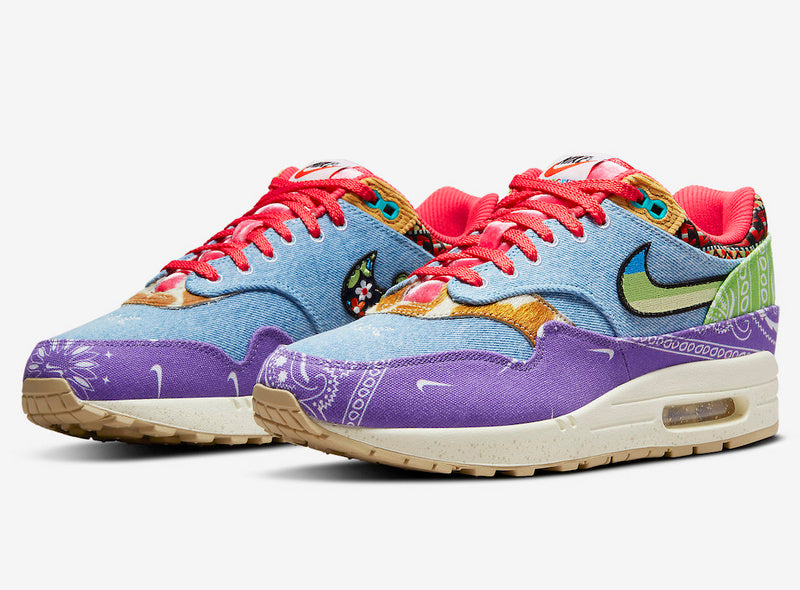 Les baskets Nike Air Max 1 Femme incarnent l’héritage emblématique de la marque Nike, combinant un design intemporel avec des touches modernes.
