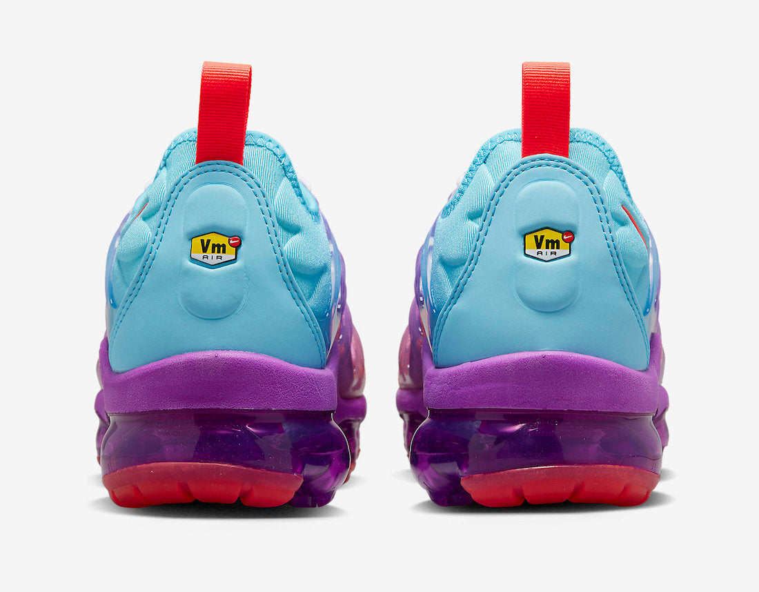 Les Nike Air Vapormax Plus sont connues pour leur amorti réactif et leur excellent retour d’énergie à chaque pas.