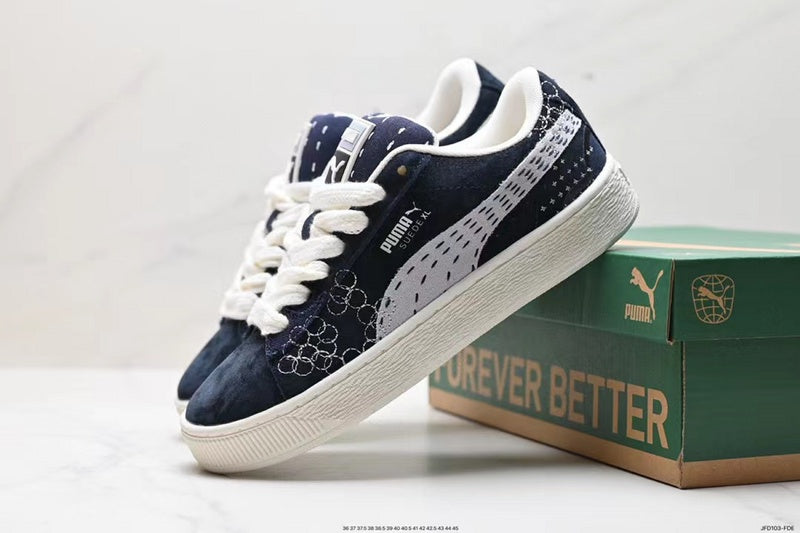 Les baskets Puma Femme se distinguent par leur style audacieux et moderne, alliant des éléments sportifs et urbains. Inspirées des tendances actuelles