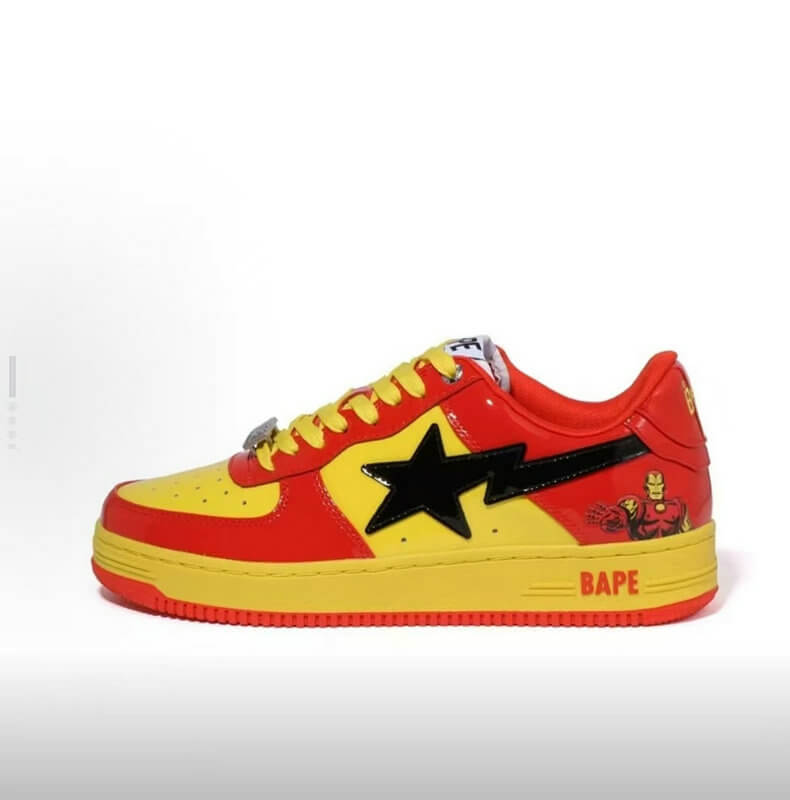 Les baskets sneakers Bape Sta incarnent un style emblématique et une tendance urbaine audacieuse.
leur design distinctif et l'utilisation.pas cher.le moins cher.