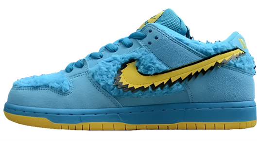Baskets Nike SB Dunk Low Grateful Dead Bears Blue   Femme