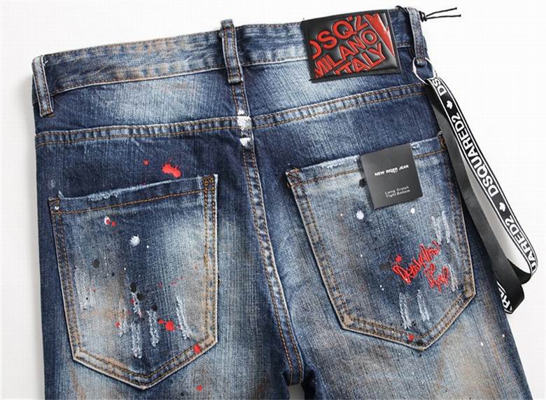 les jeans DSquared2 pour homme combinent performance et style avec une touche de robustesse urbaine. distinctif.pas cher.le moins cher.