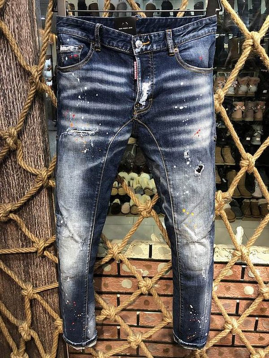 les jeans DSquared2 pour homme combinent performance et style avec une touche de robustesse urbaine. distinctif.pas cher.le moins cher.