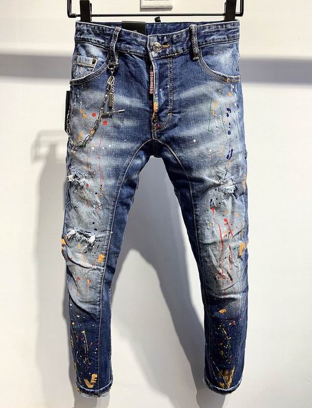 les jeans DSquared2 pour homme combinent performance et style avec une touche de robustesse urbaine. distinctif.pas cher.le moins cher.