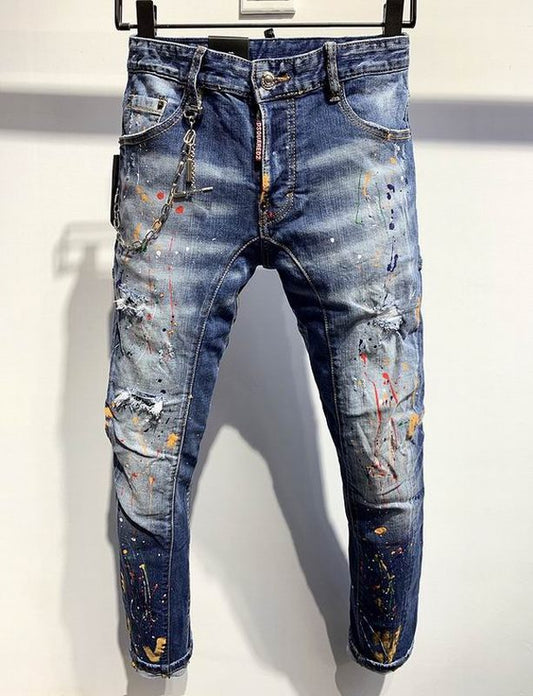 les jeans DSquared2 pour homme combinent performance et style avec une touche de robustesse urbaine. distinctif.pas cher.le moins cher.