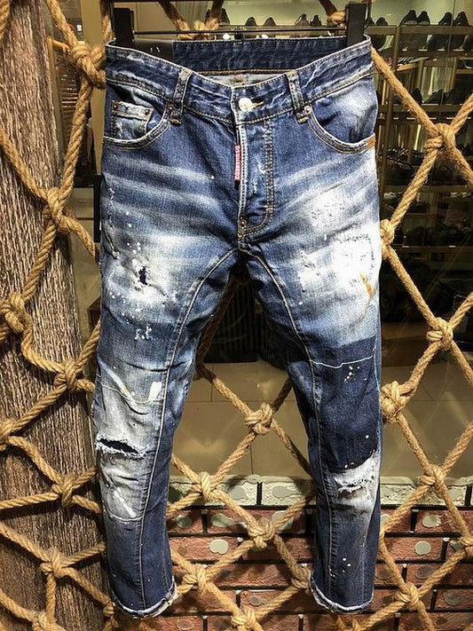 les jeans DSquared2 pour homme combinent performance et style avec une touche de robustesse urbaine. distinctif.pas cher.le moins cher.