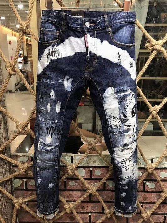 les jeans DSquared2 pour homme combinent performance et style avec une touche de robustesse urbaine. distinctif.pas cher.le moins cher.