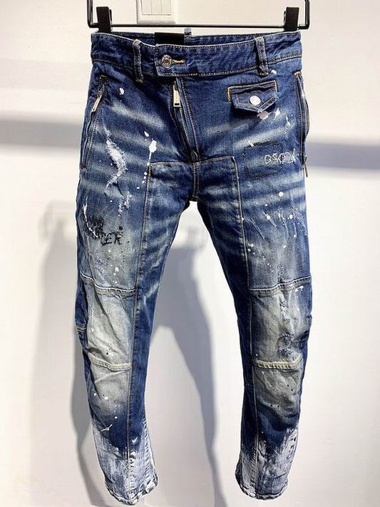les jeans DSquared2 pour homme combinent performance et style avec une touche de robustesse urbaine. distinctif.pas cher.le moins cher.