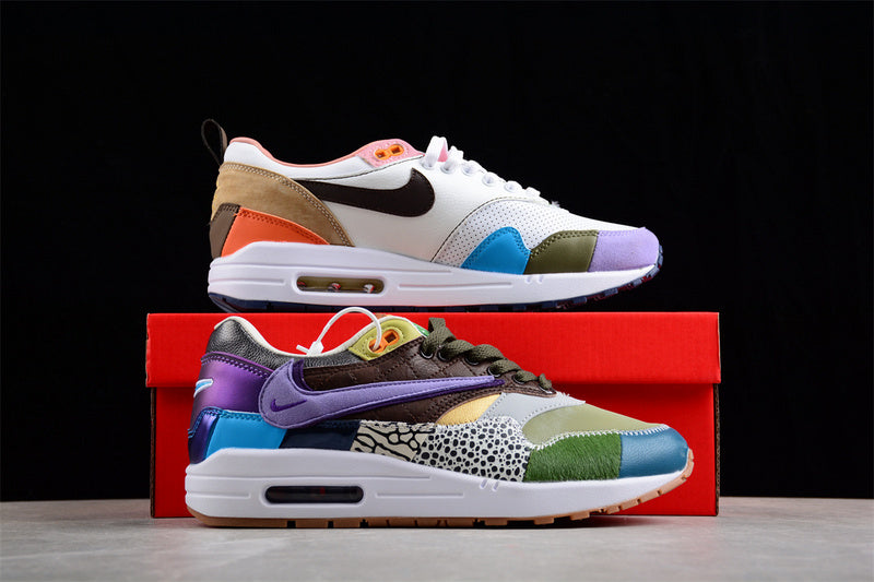 Les baskets grande taille Nike Air Max 1 conservent l’élégance intemporelle du modèle original tout en s’adaptant parfaitement aux grandes pointures.