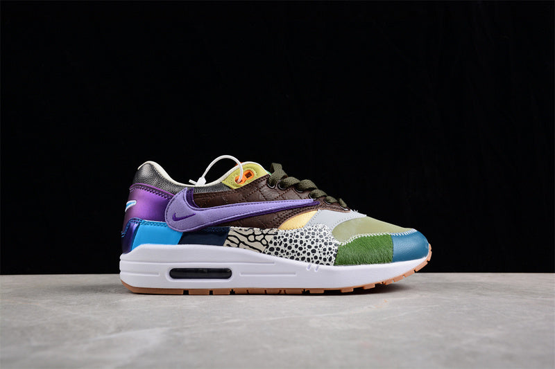 Les baskets grande taille Nike Air Max 1 conservent l’élégance intemporelle du modèle original tout en s’adaptant parfaitement aux grandes pointures.