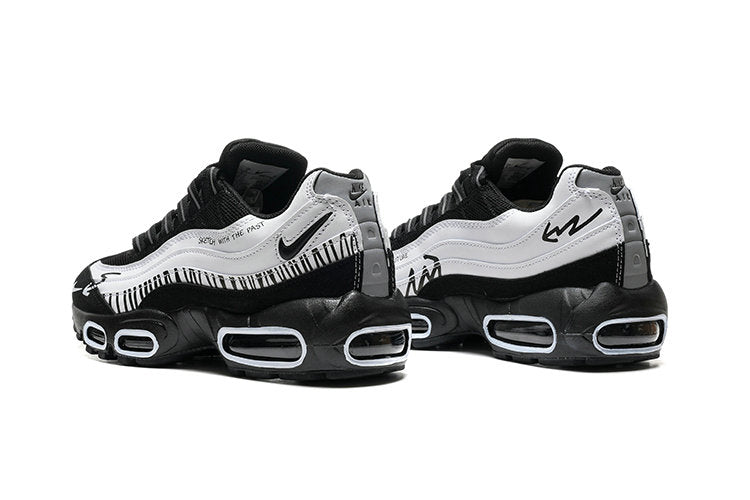Les baskets grande taille Nike Air Max 95 reprennent le design unique et audacieux de l’original, tout en étant pensées pour offrir un ajustement parfait aux grandes pointures.