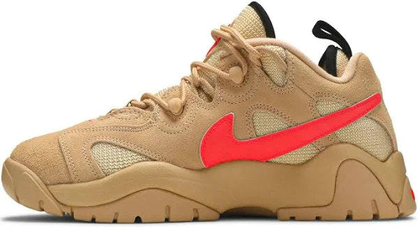 Les baskets Nike Air Barrage allient style audacieux et innovation technique. Leur design rétro-futuriste et leurs détails emblématiques attirent les amateurs de mode