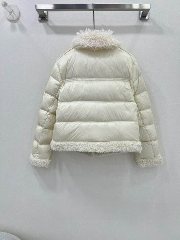 Doudoune Manteau Moncler Femme blanc