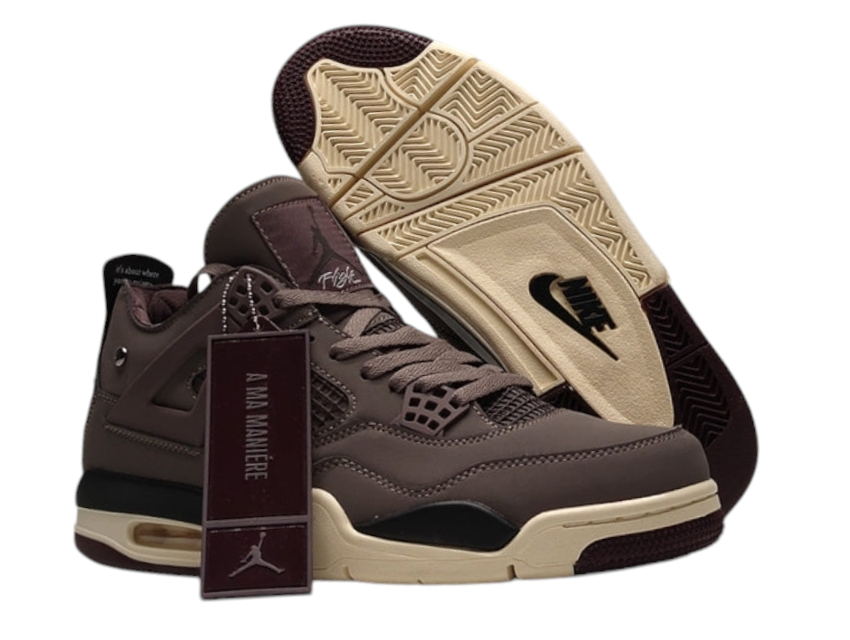 Baskets air Jordan 4 X A ma maniere