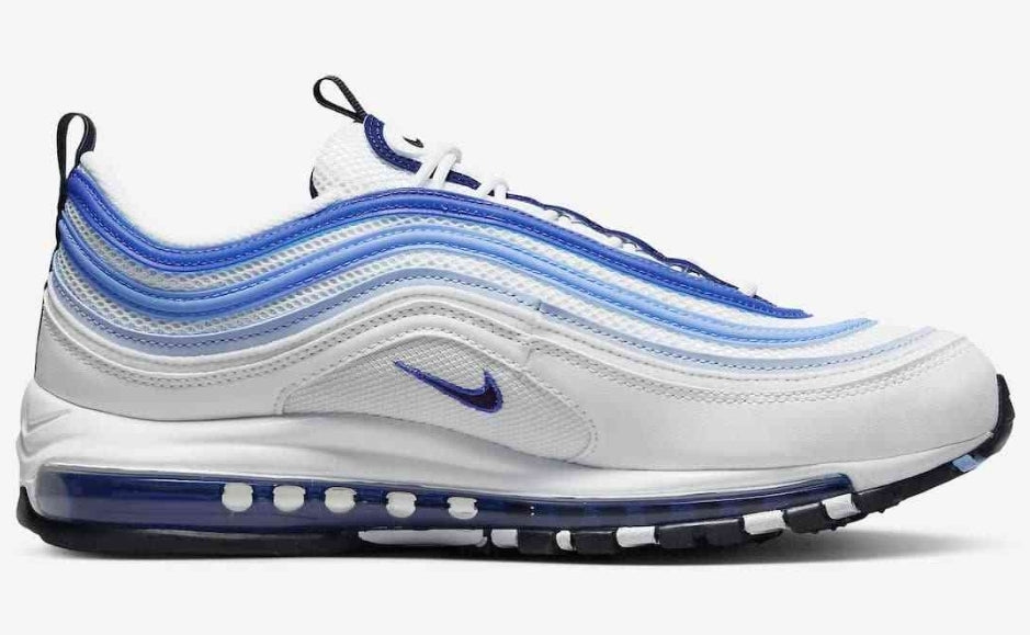 Les baskets Nike Air Max 97 sont synonymes de style emblématique et de confort absolu. Leur design ondulé distinctif.pas cher. Le moins cher.
