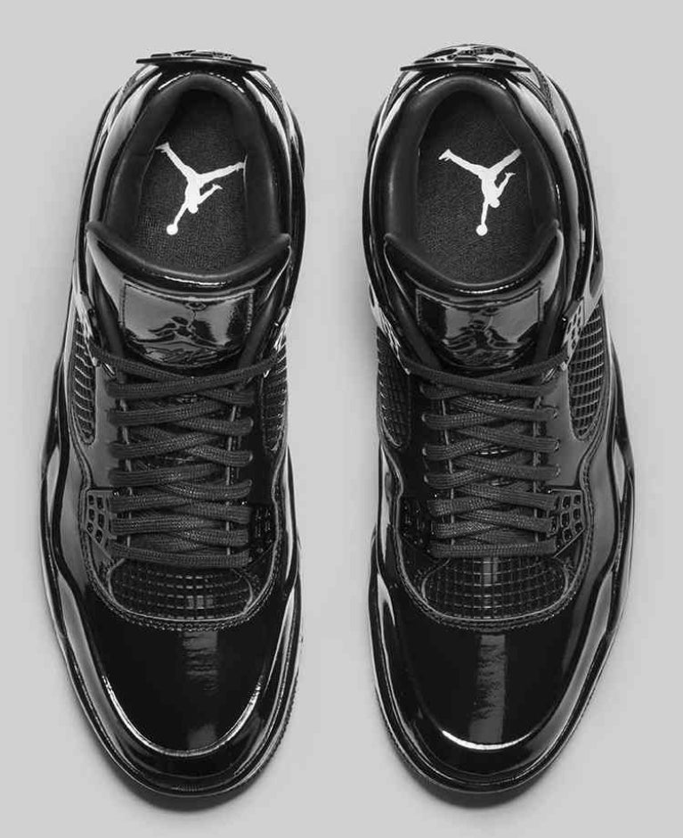 Baskets Air Jordan 4 11LAB4 Black White