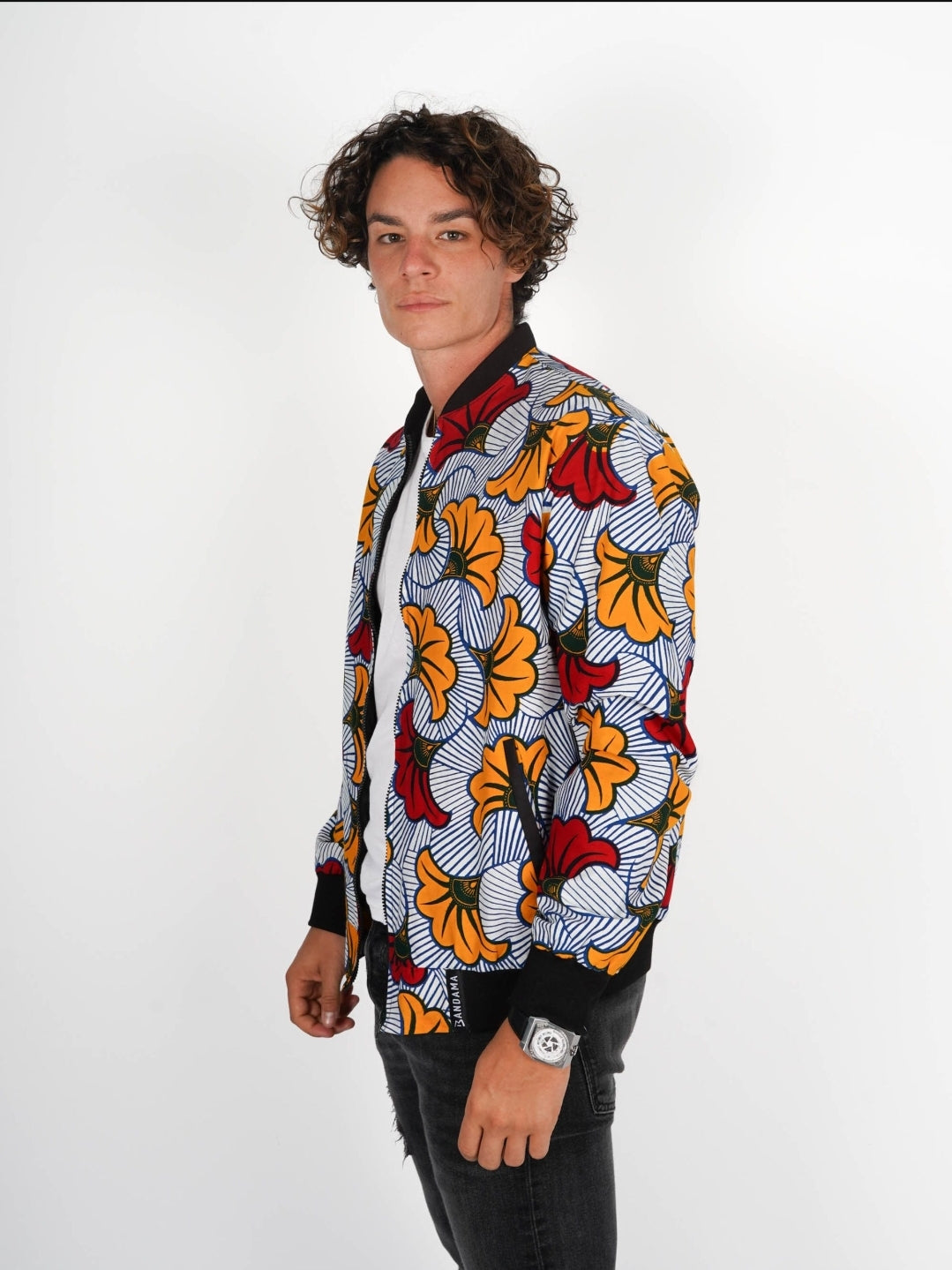 Bomber Abidjan wax Bandama