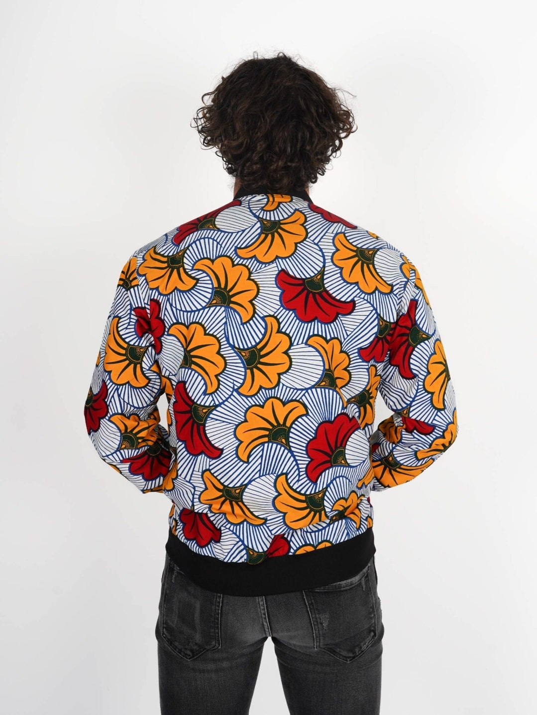 Bomber Abidjan wax Bandama