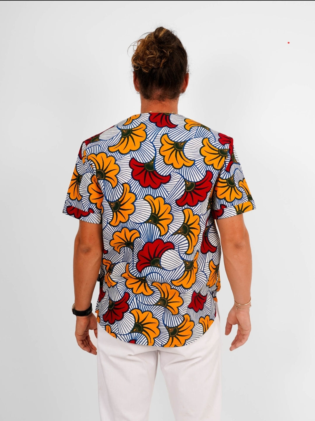 Sahara shirt Abidjan wax Bandama