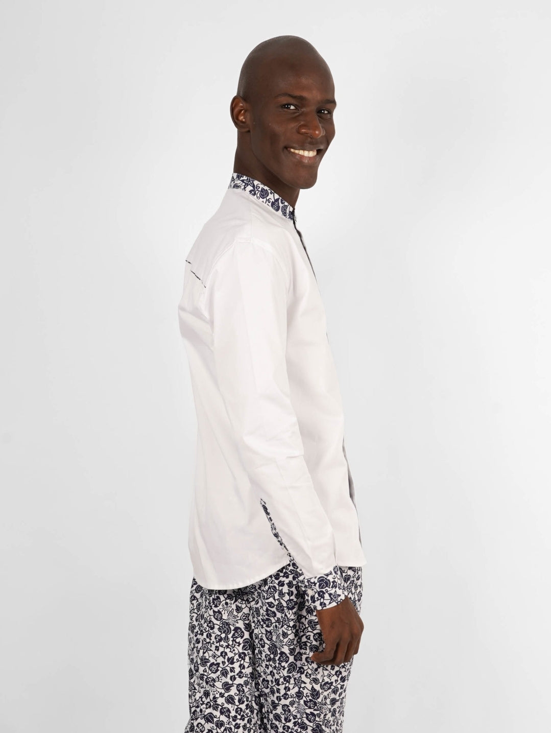 Chemise Mao manches longues Gitega