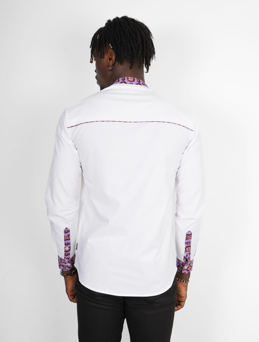 Chemise Mao manches longues Malabo