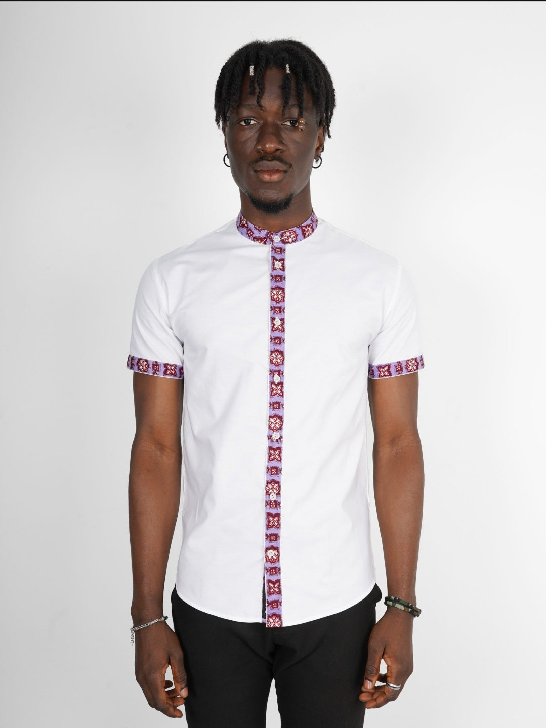Chemise Mao manches courte Malabo