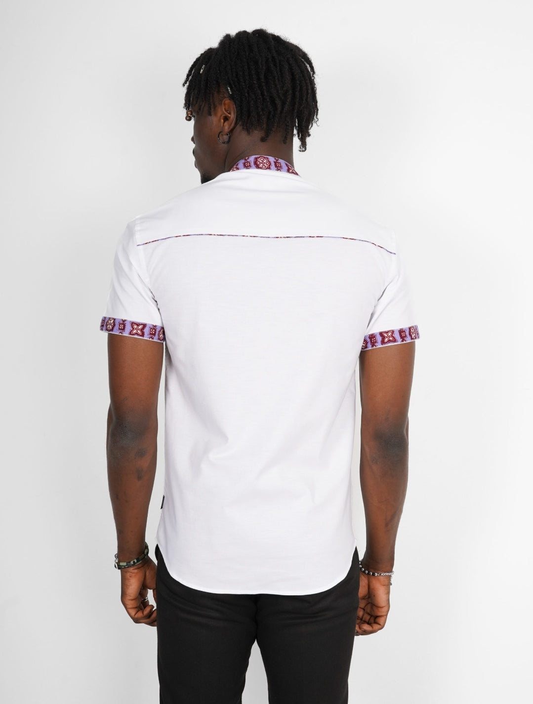 Chemise Mao manches courte Malabo