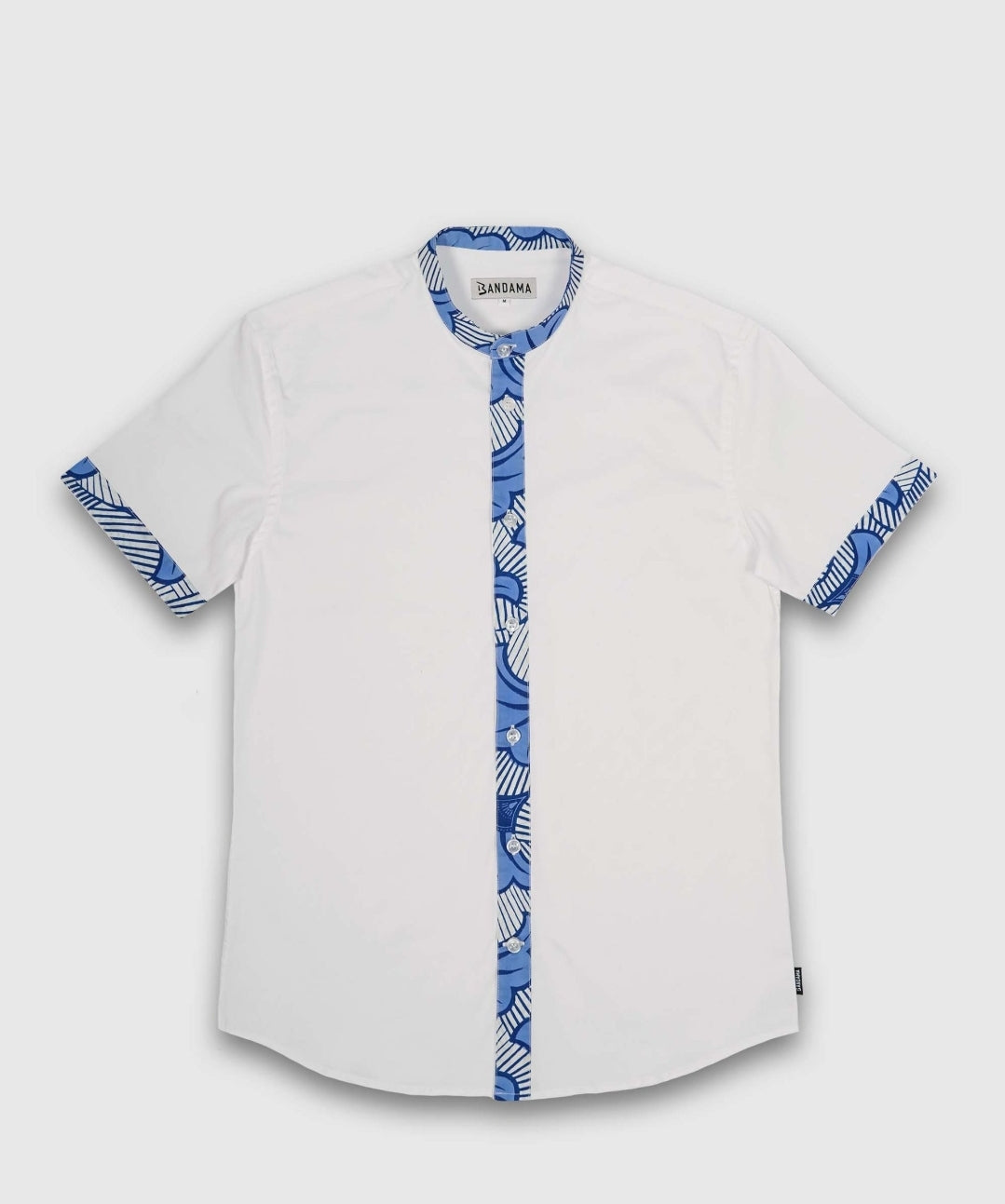 Chemise Mao manches courtes Victoria