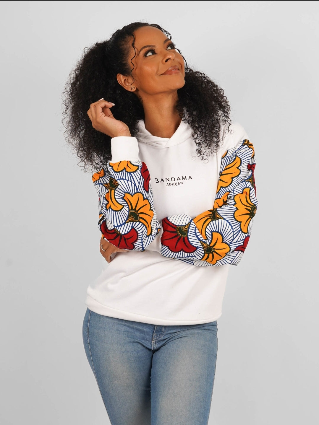 Hoodie wax Abidjan