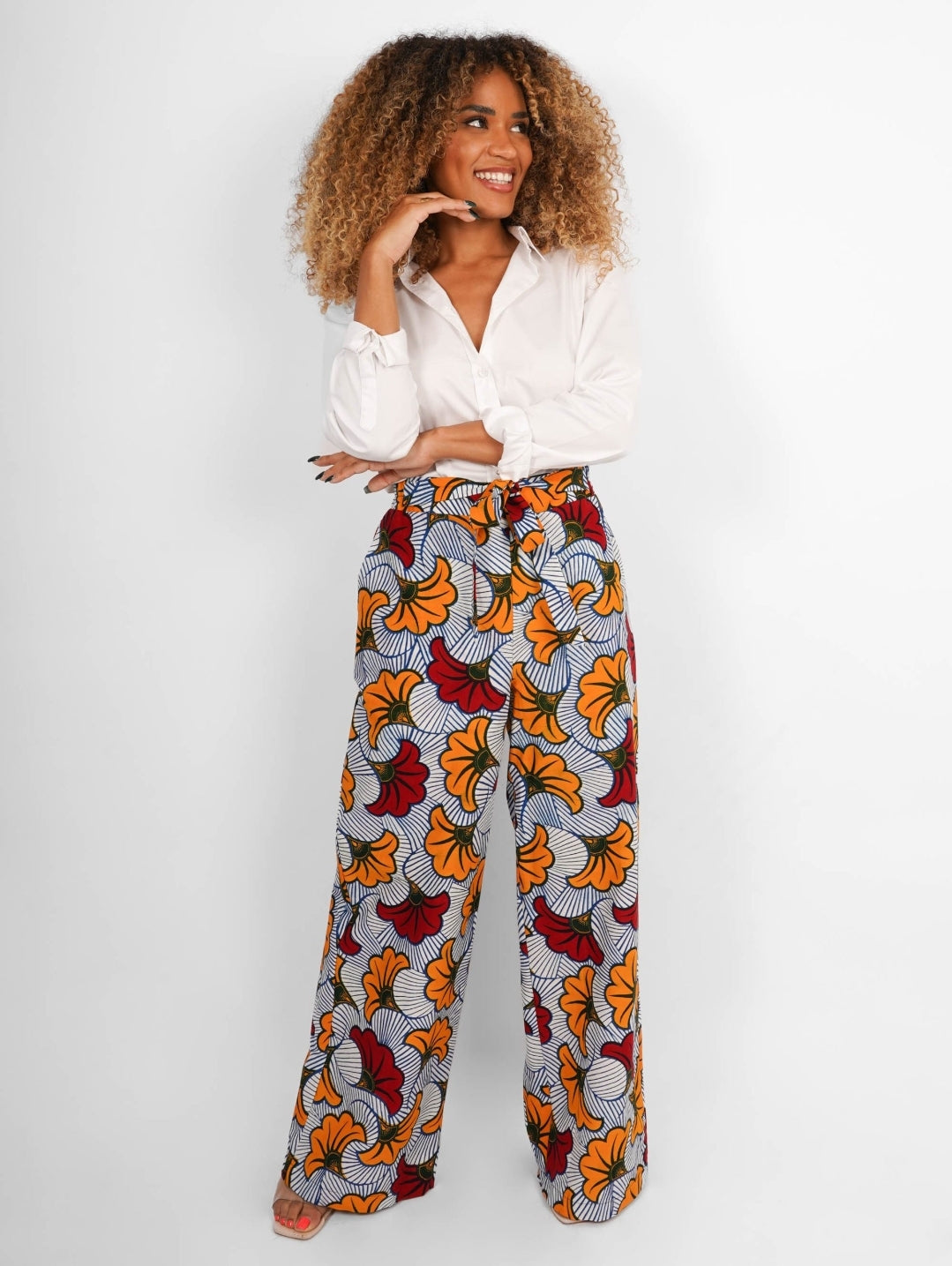 Pantalon palazzo Abidjan