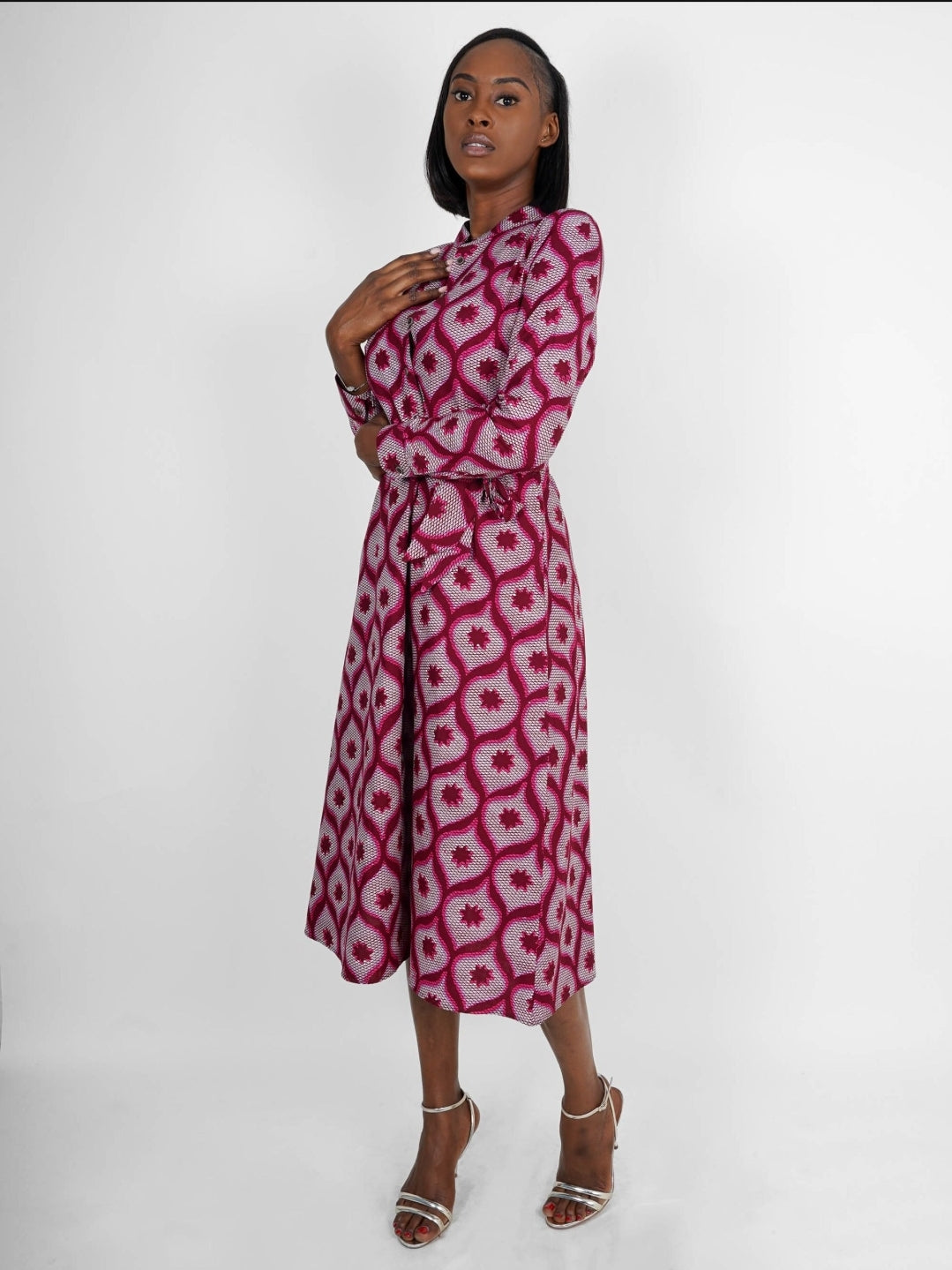 Robe chemise manches longues Banjul