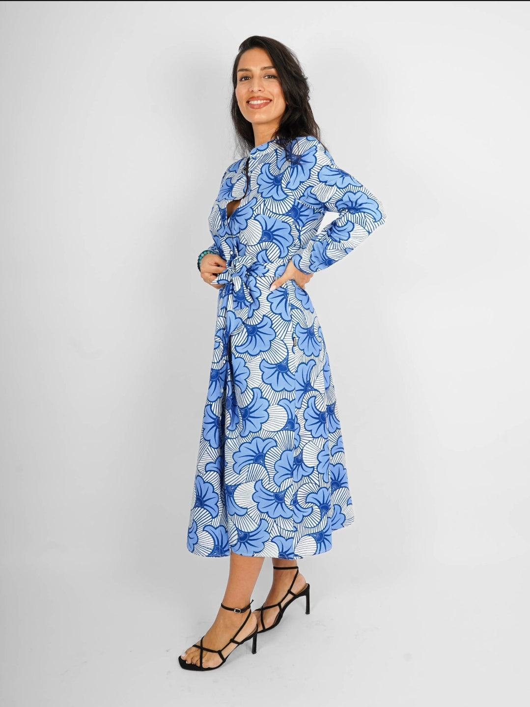 Robe chemise manches longues Victoria