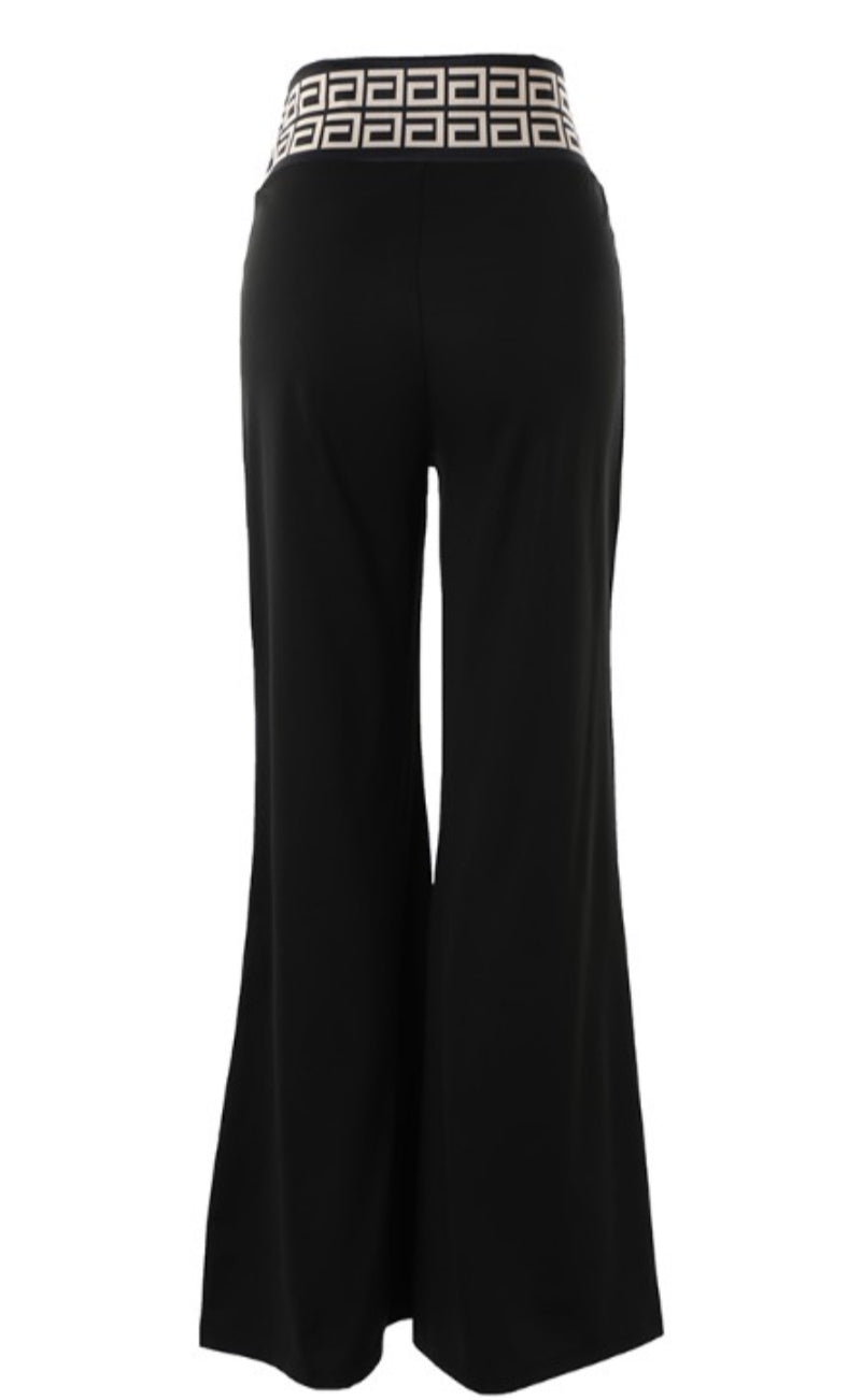 Pantalon skinny boutonné à taille femme