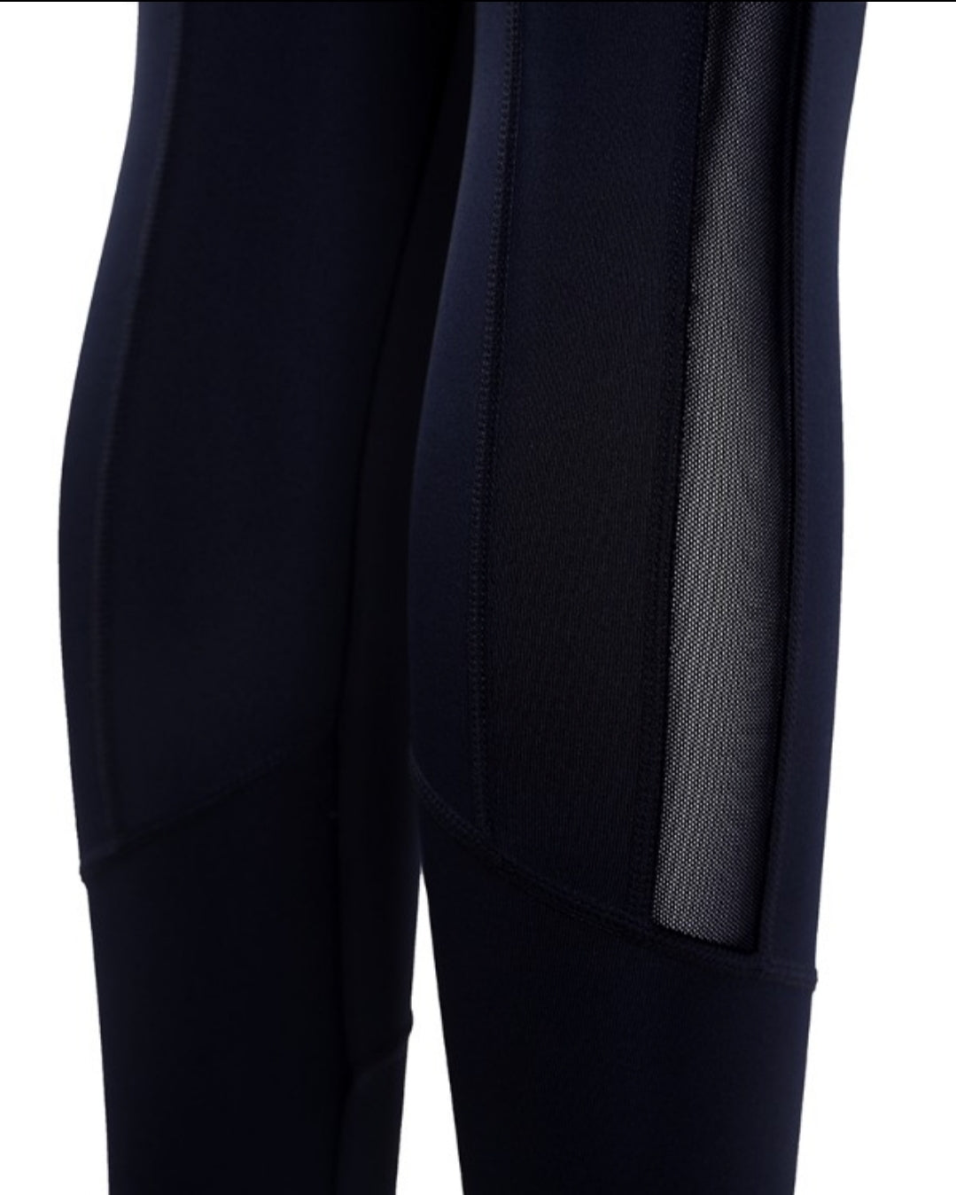 Leggings rembourré skinny boutonné à taille haute femme