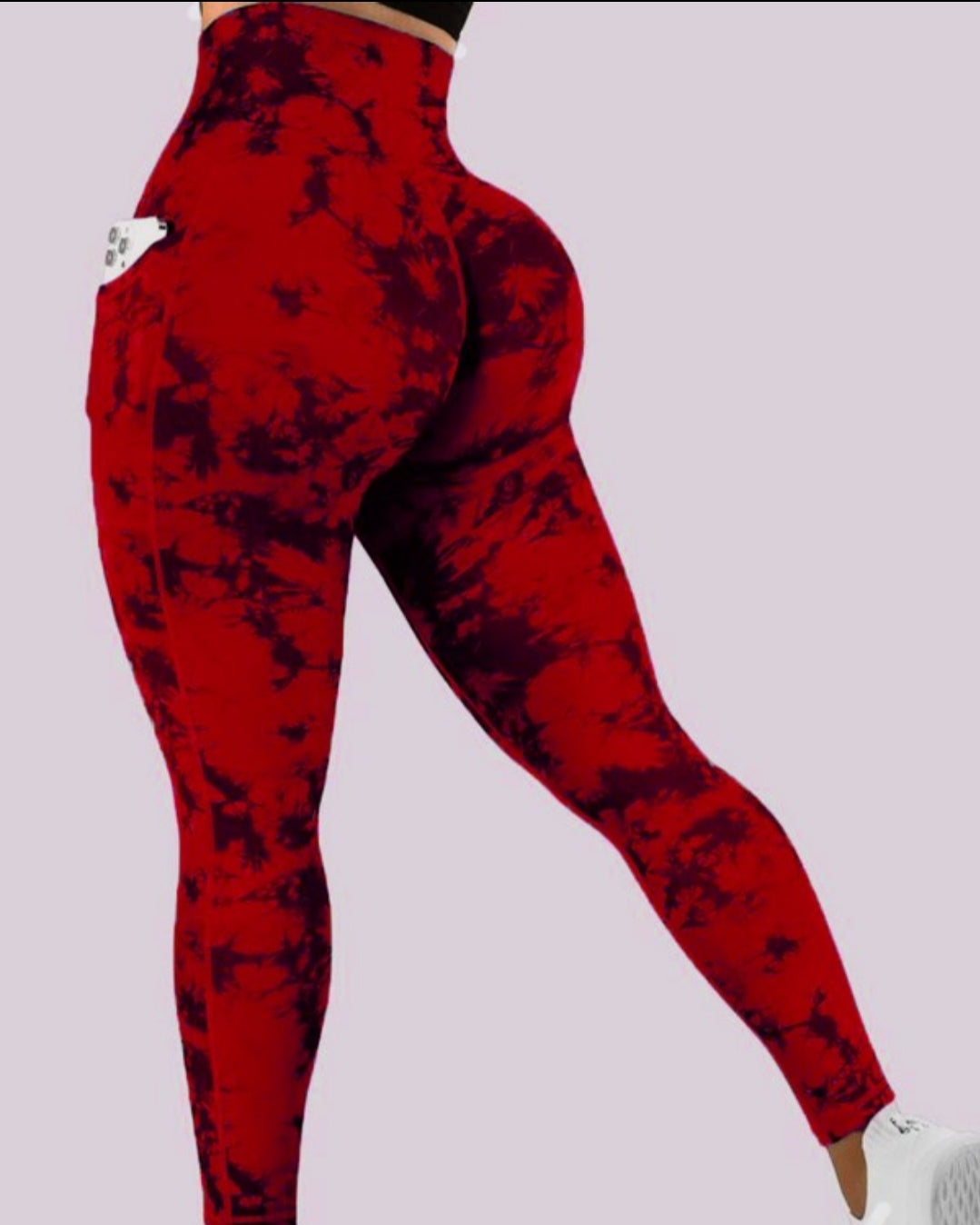 Leggings rembourré skinny boutonné à taille haute femme